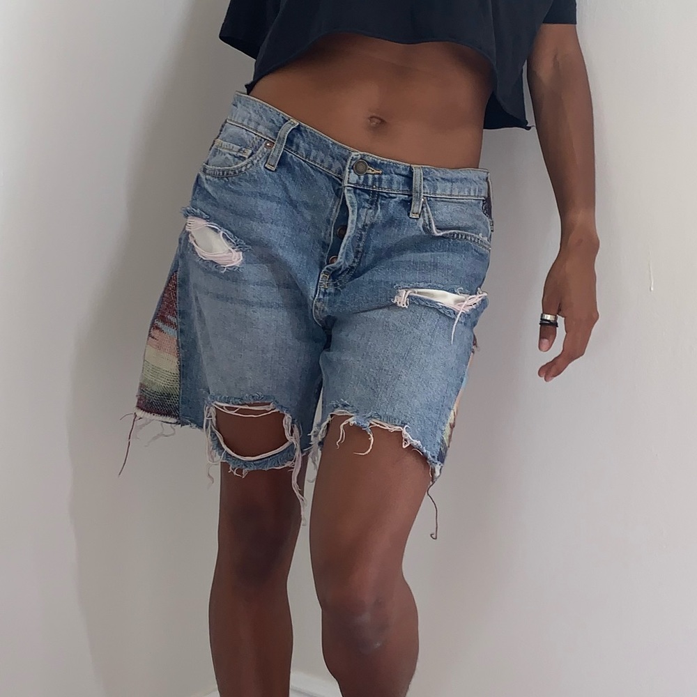 Denim free people Cut offs